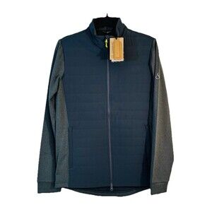 NWT Swannies Golf Danaher Jacket Men's S Graphite Full Zip Performance